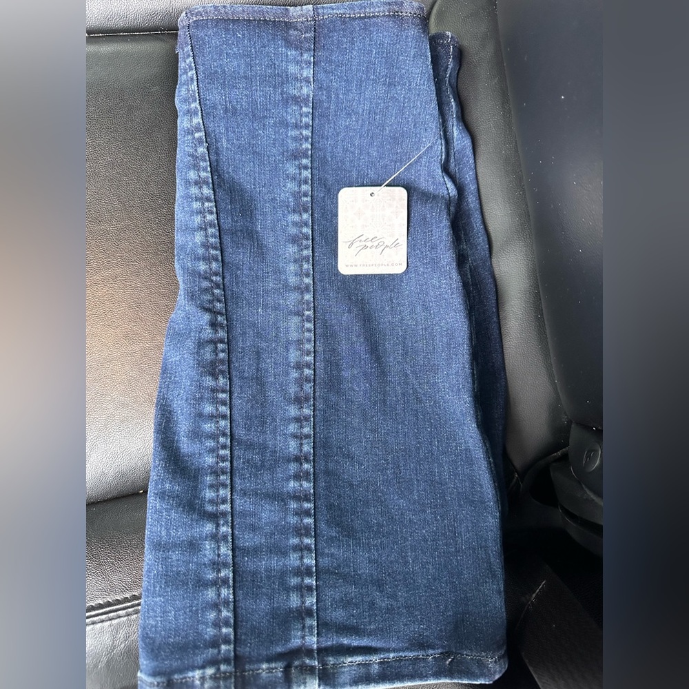 Free People Denim Skirt Size 0